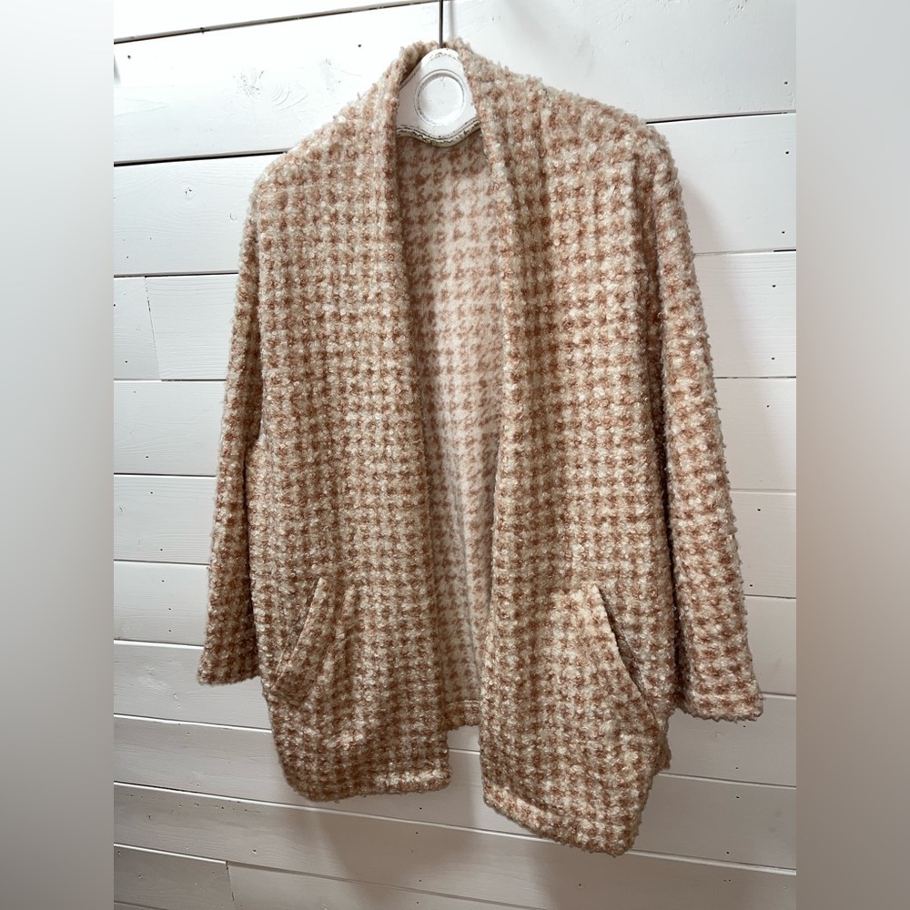 REITMANS – Rose & Cream Bouclé Open Cardigan XL - Picture 8 of 11